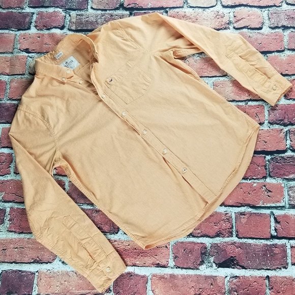 Hollister Other - HOLLISTER mens stretch button down shirts  Sz XL